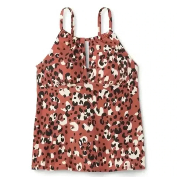 🆕Animal Print Tankini  Top - Picture 4 of 13